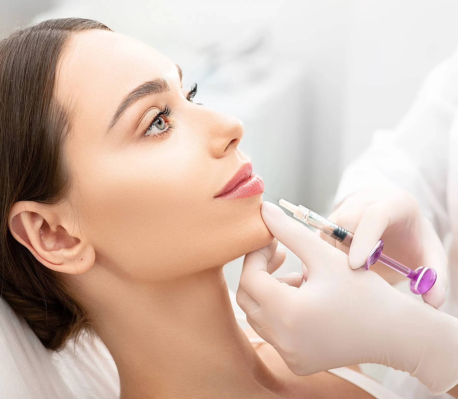 A treatment in progress at Bradford Skin Clinic, fifteen minutes from East Gwillimbury